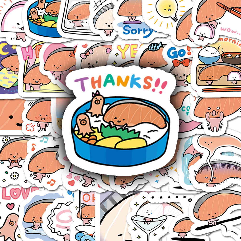 Travel Accessories Cute - 40 Pcs Cartoon KIRIMIchan Stickers Laptop
