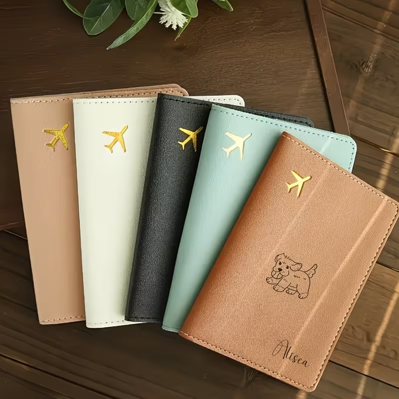 Travel Accessories Designer - Custom Passport Cover with a Cute