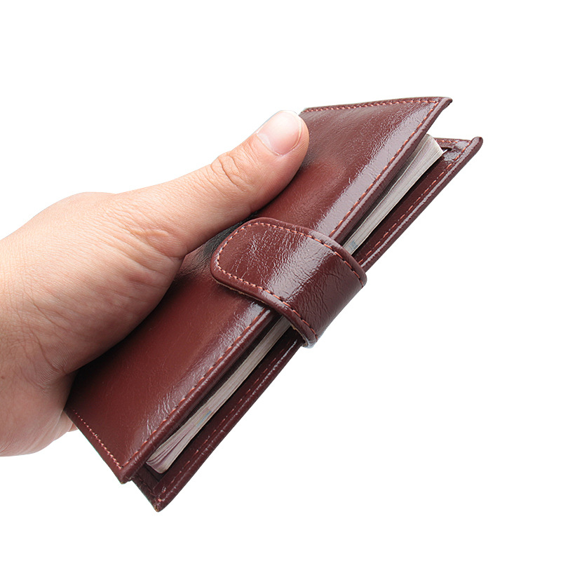Travel Accessories Designer - Oil Wax Pu Leather Passport Holder