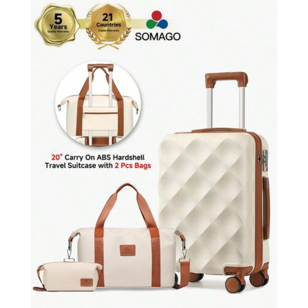 Hardshell Lightweight ABS 20 I - Travel Lock Tsa Approved 评论和价格