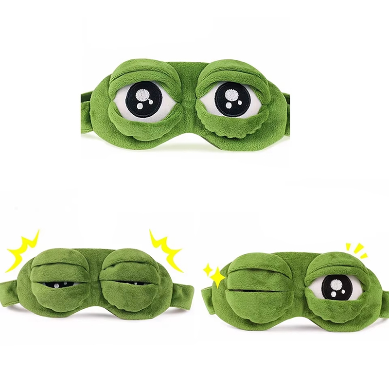 Frog Shaped Eye Mask Party Gam - Travel Accessories Cute 评论和价格
