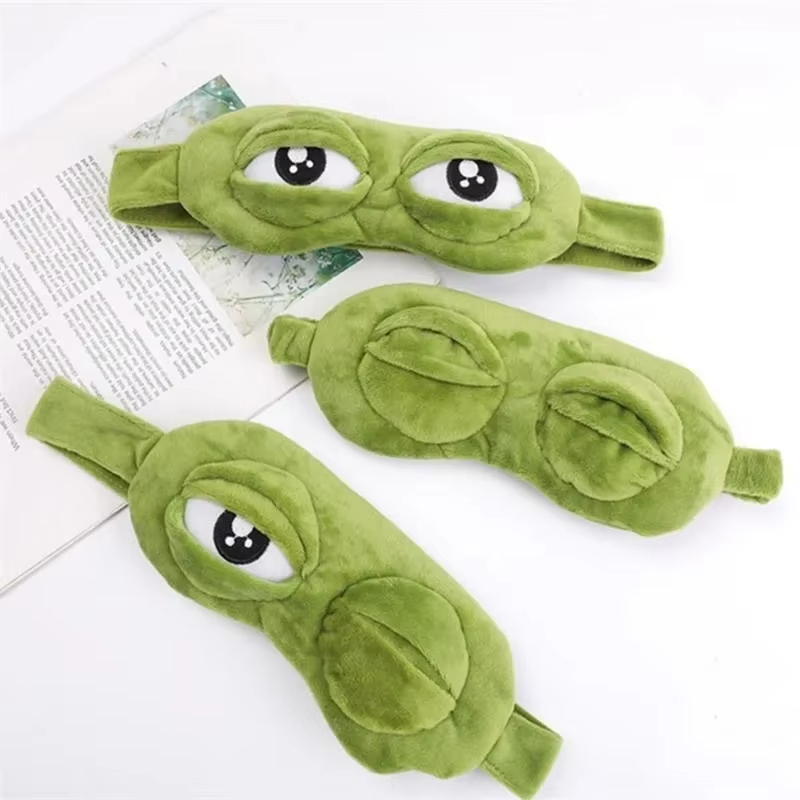Frog Shaped Eye Mask Party Gam - Travel Accessories Cute 评论和价格