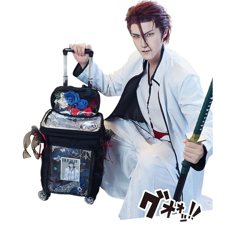Harajuku Style Cartoon Transpa - Travel Packing Cube 评论和价格