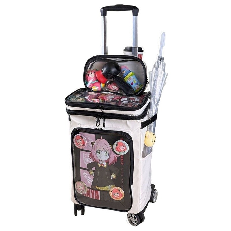 Harajuku Style Cartoon Transpa - Travel Packing Cube 评论和价格