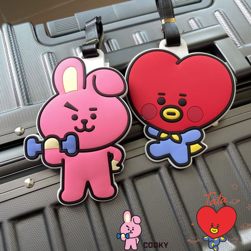 BT21 cartoon cute keychain Kaw - Travel Accessories Cute 评论和价格
