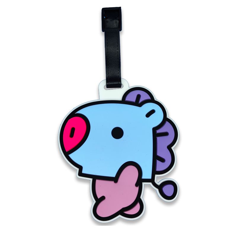 BT21 cartoon cute keychain Kaw - Travel Accessories Cute 评论和价格