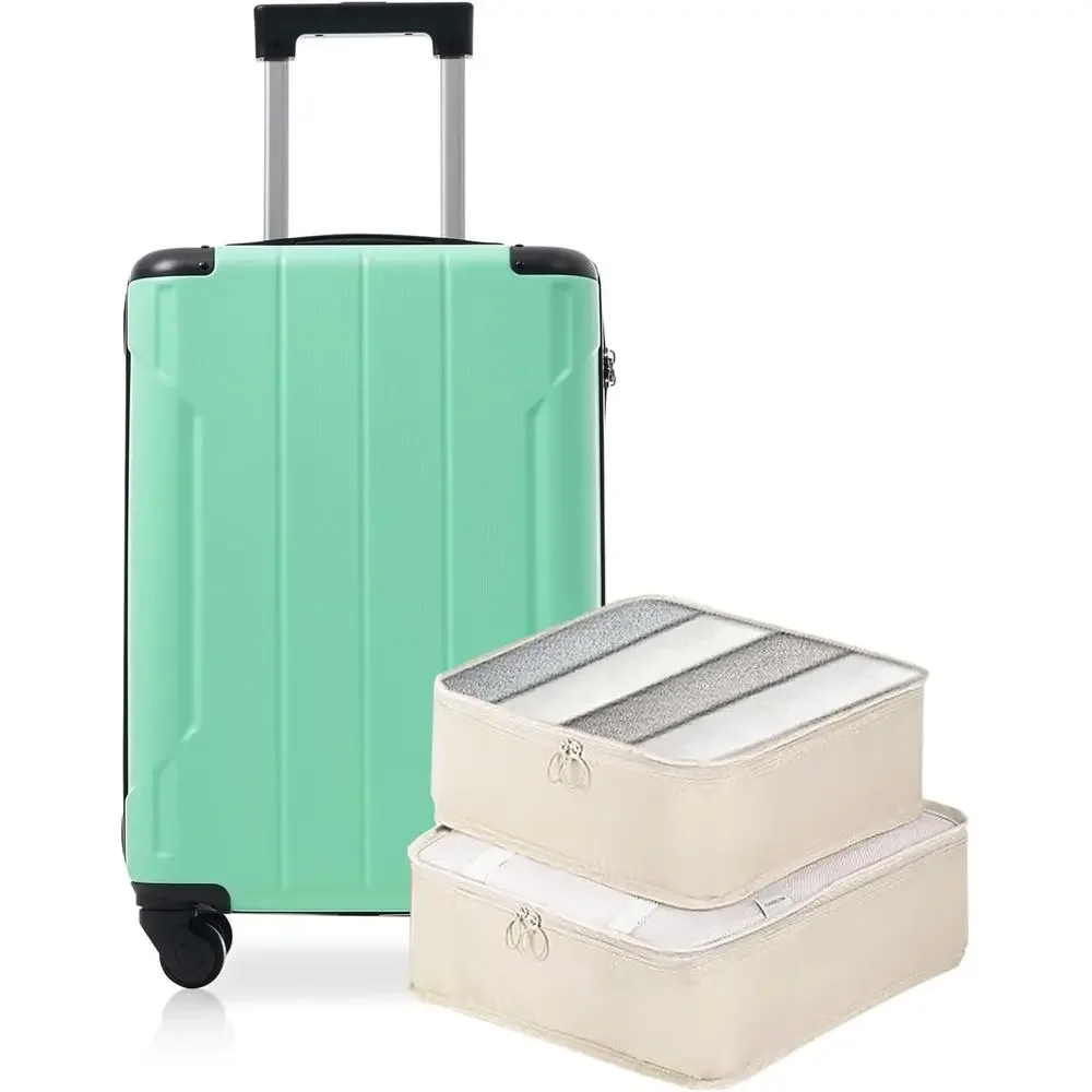 20 Inch Hardshell ABS Carry-On - Travel Packing Cube 评论和价格
