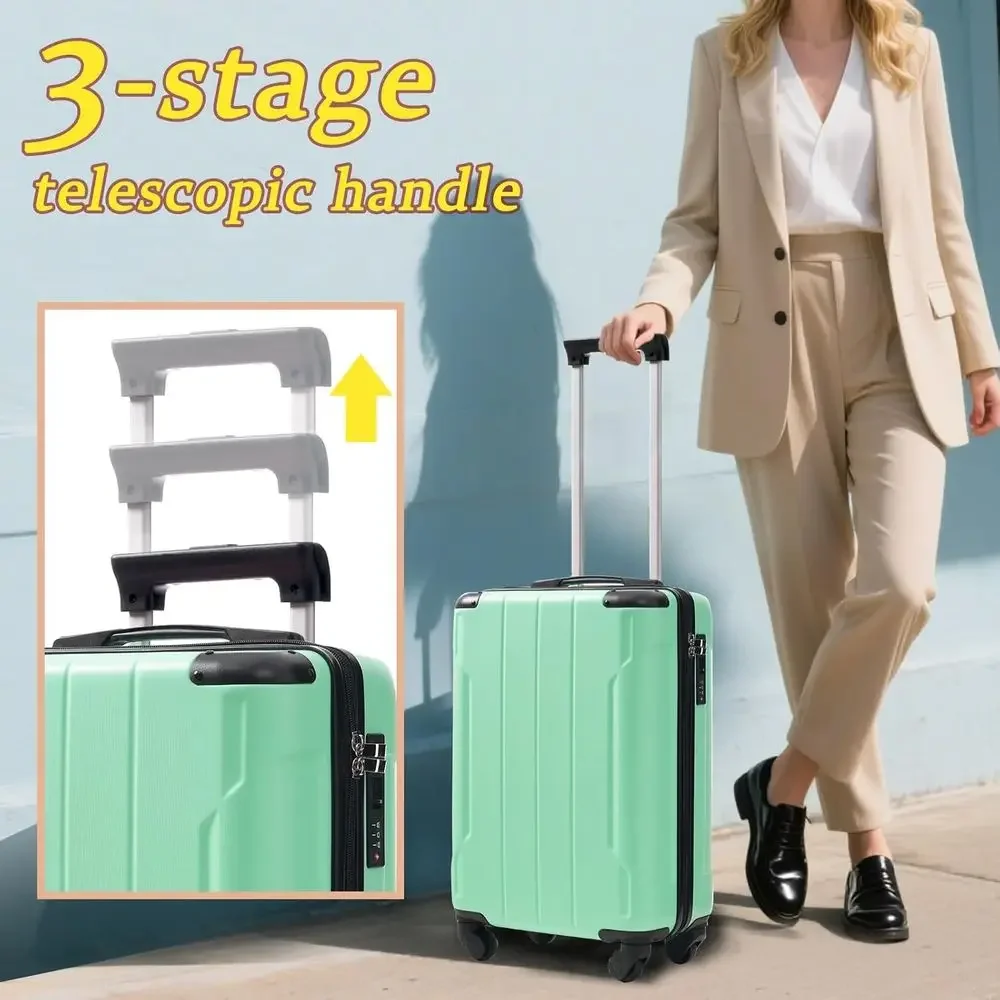 20 Inch Hardshell ABS Carry-On - Travel Packing Cube 评论和价格