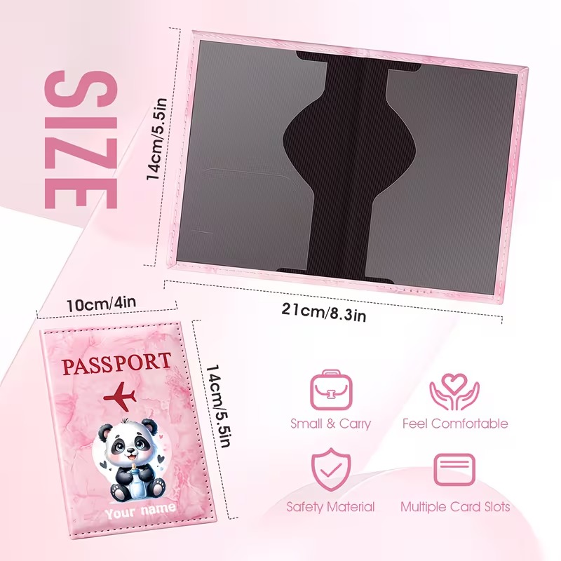 Personalized Name Custom Cute  - Travel Accessories Designer 评论和价格
