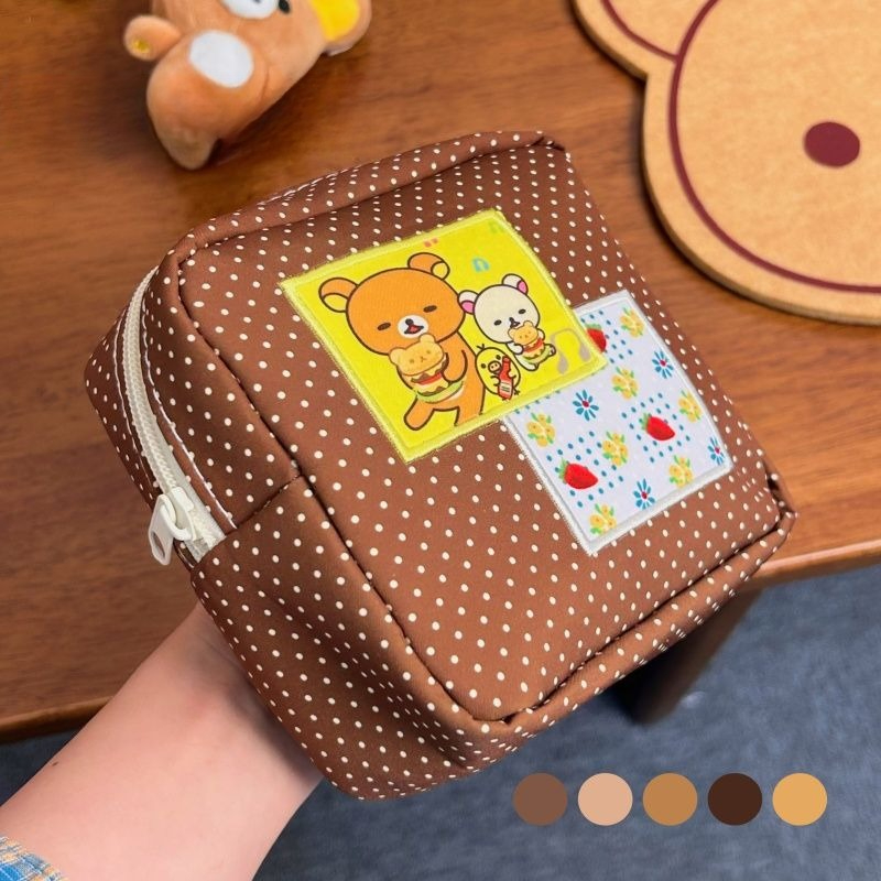 Rilakkuma Dot Pattern Makeup B - Travel Accessories Cute 评论和价格