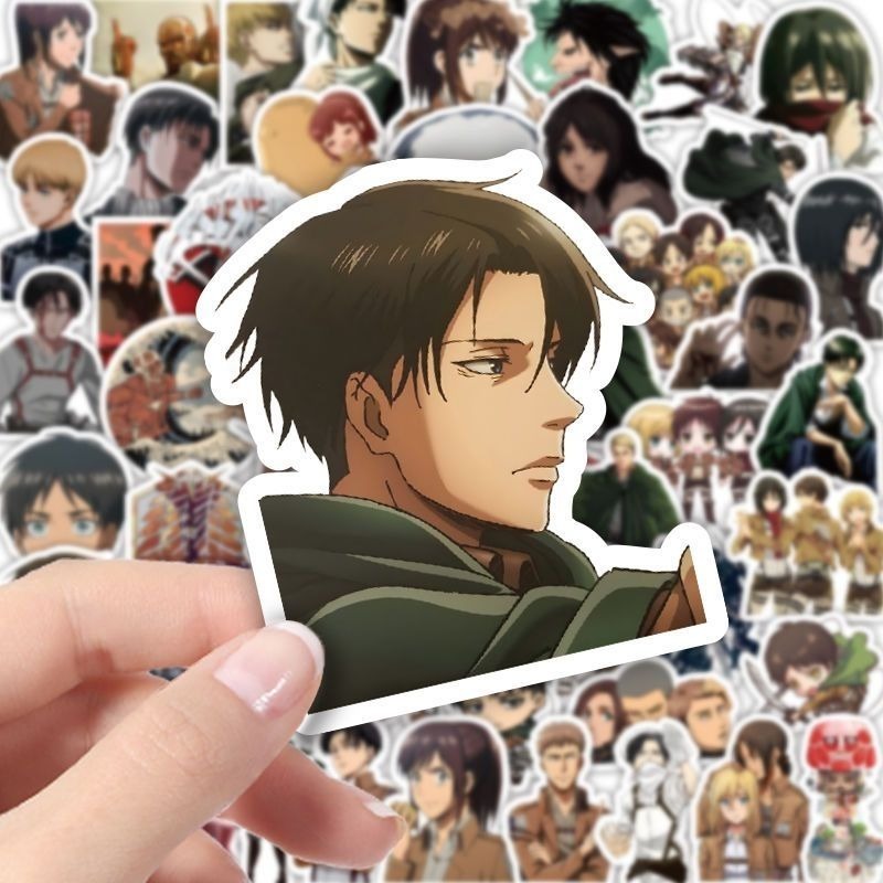 60Pcs Attack on Titan Anime St - Travel Accessories Cute 评论和价格
