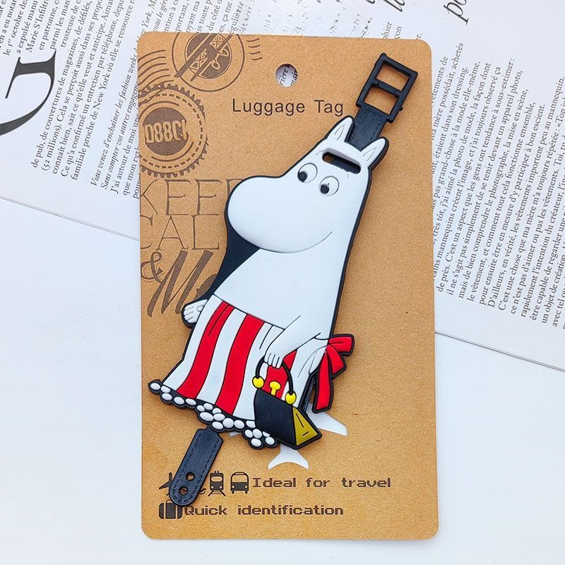 New Moomin luggage tag pendant - Travel Accessories New 评论和价格