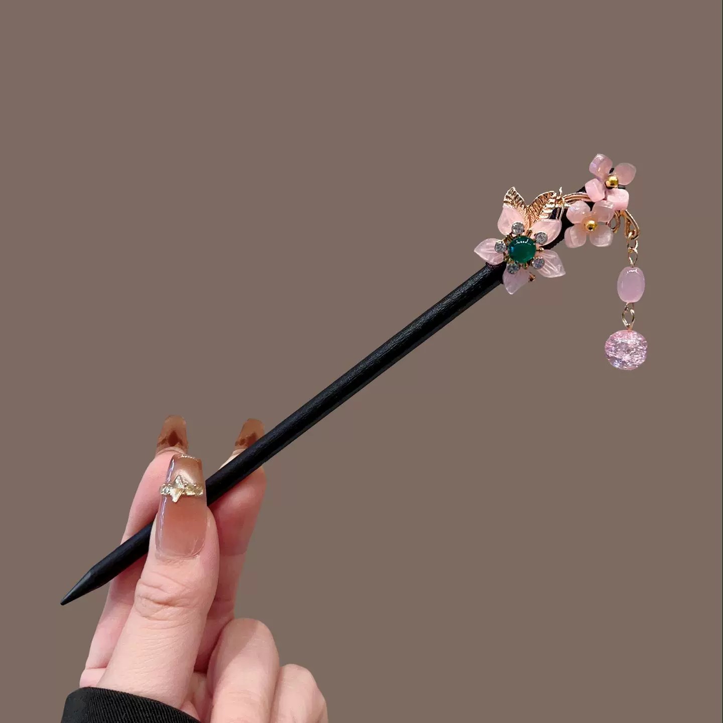 Antique Wooden Hairpin Women's - Travel Accessories New 评论和价格