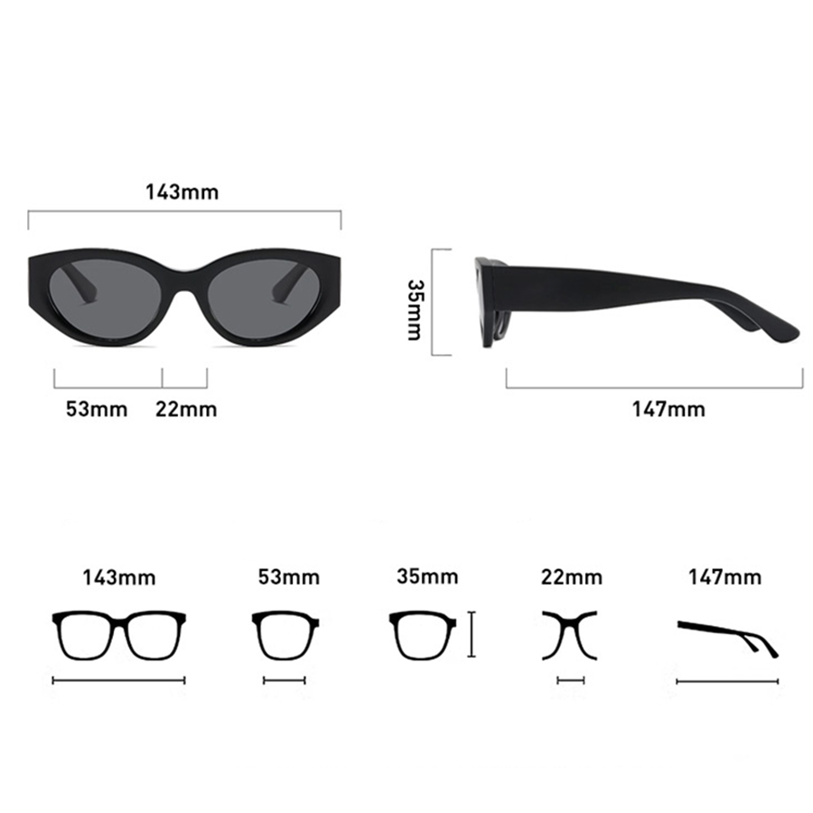 Women Men Classic Cat-Eye Pola - Travel Accessories Designer 评论和价格