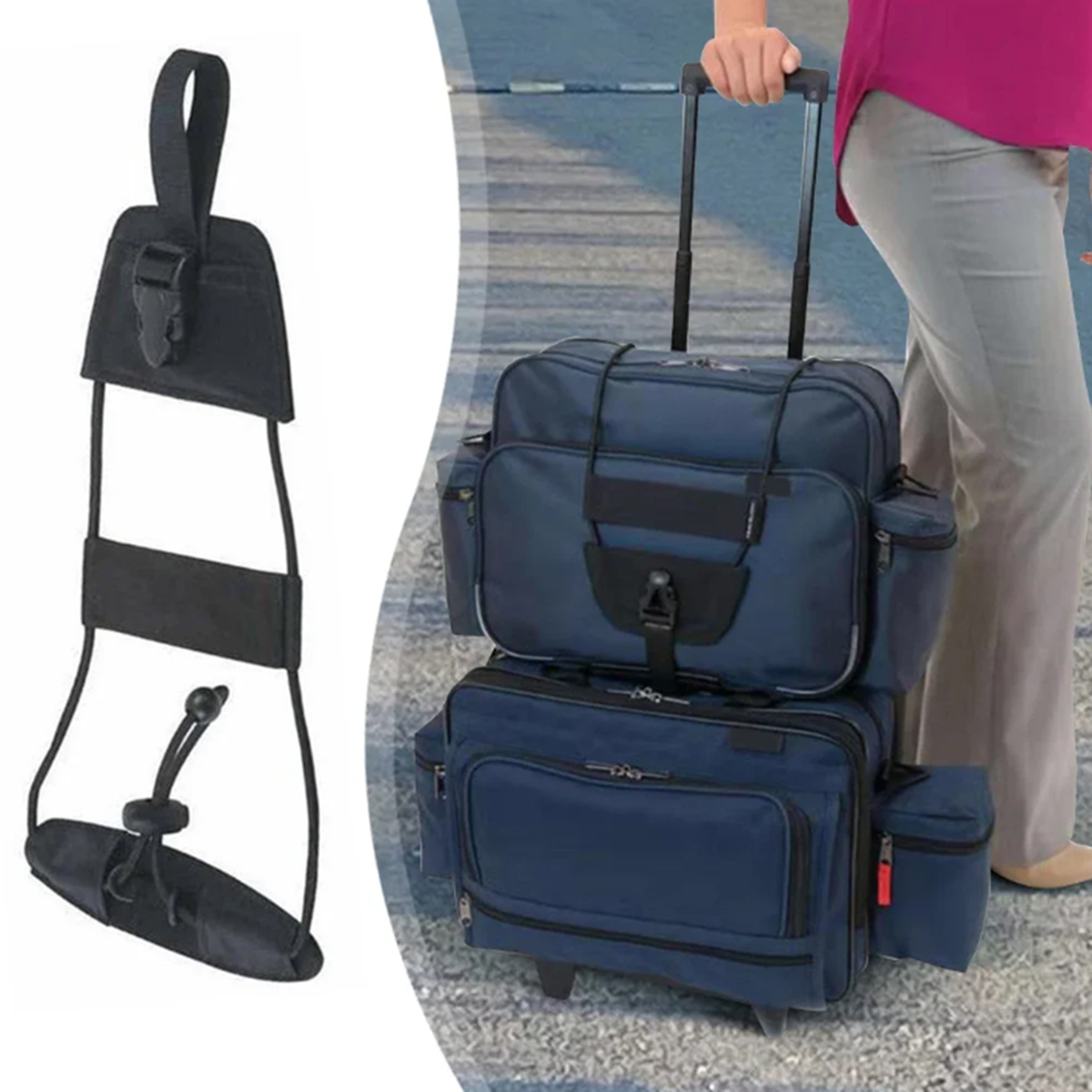Travel Luggage Connecting Stra - Travel Packing Cube 评论和价格