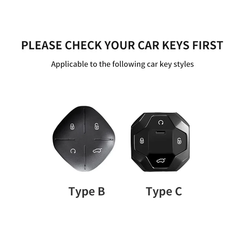 Leather Car Key Case Cover She - Travel Accessories 2022 评论和价格