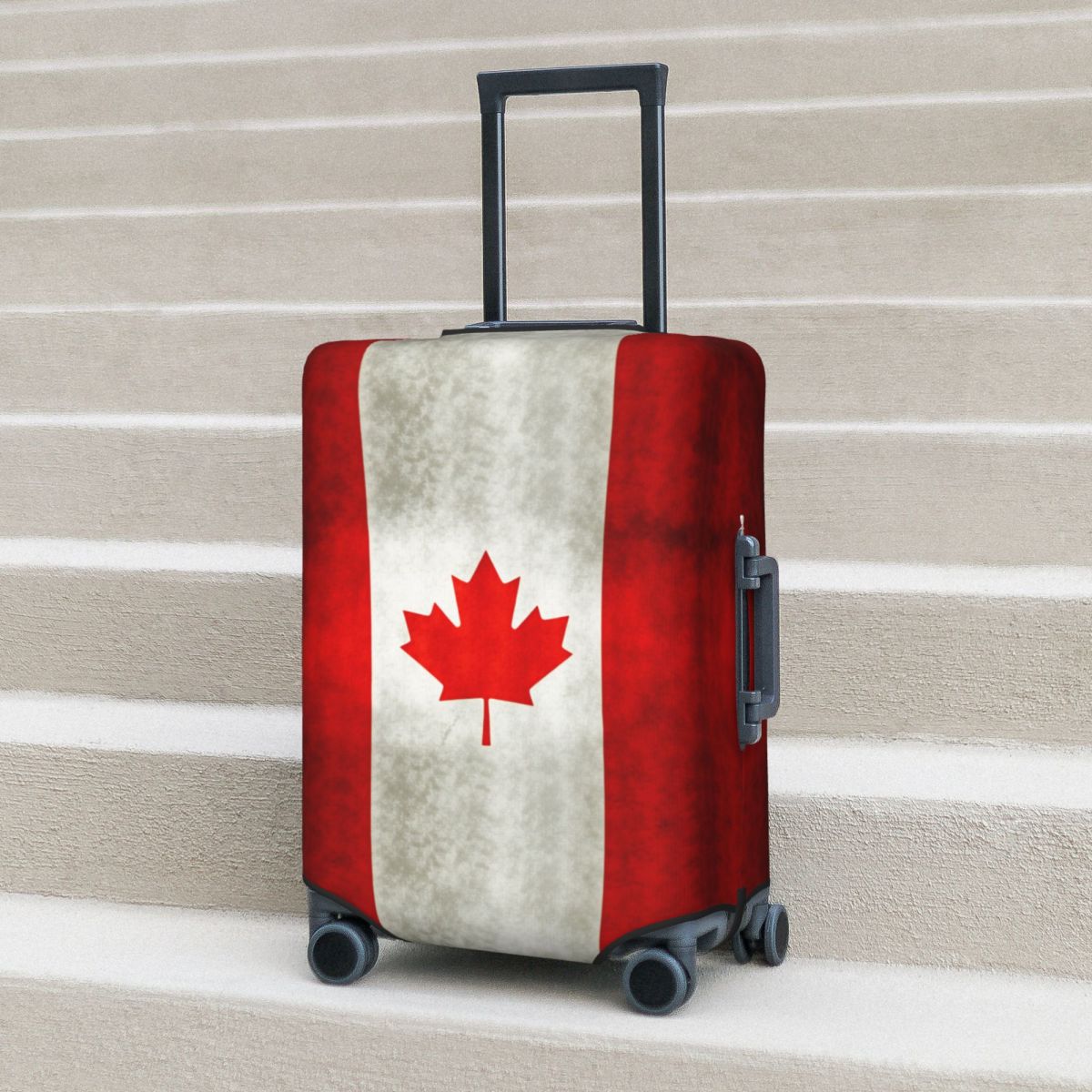 Canada Flag With Maple Leaf Su - Travel Accessories Canada 评论和价格